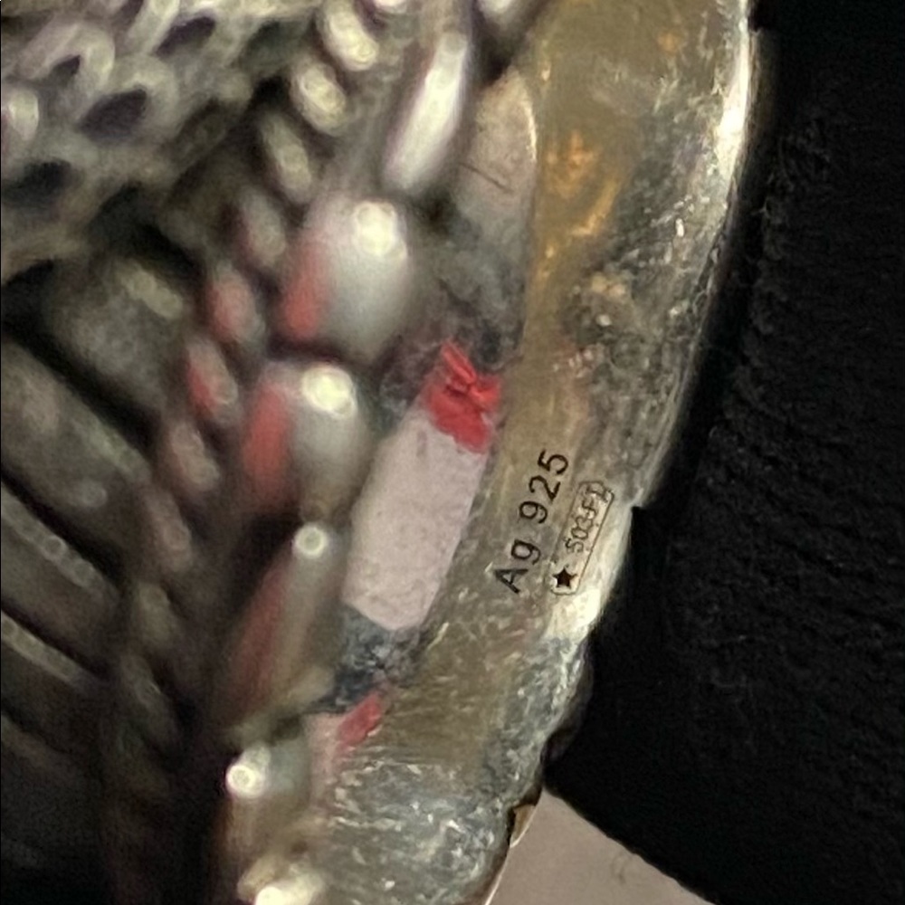GUCCI RESIN SNAKE TIGER GARDEN RING SIZE 8 - Picture 5 of 8